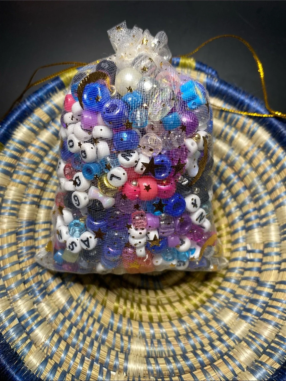 Bag of Kpop Demon Hunters Huntrix inspired  Kandi Beads